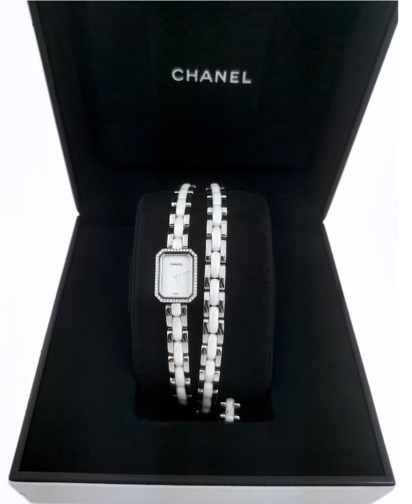 Chanel Watch - Première Mini Ceramic - Steel/ceramic/diamonds_ref 1167-photo-3