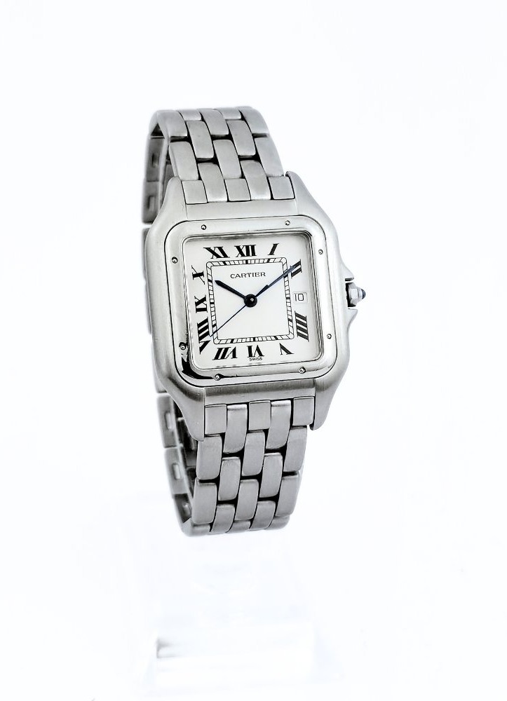 Montre CARTIER - Panthère dite Jumbo - acier - 29 mm (unisexe)-photo-2