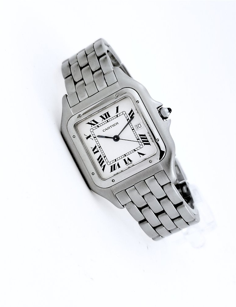 Montre CARTIER - Panthère dite Jumbo - acier - 29 mm (unisexe)-photo-4