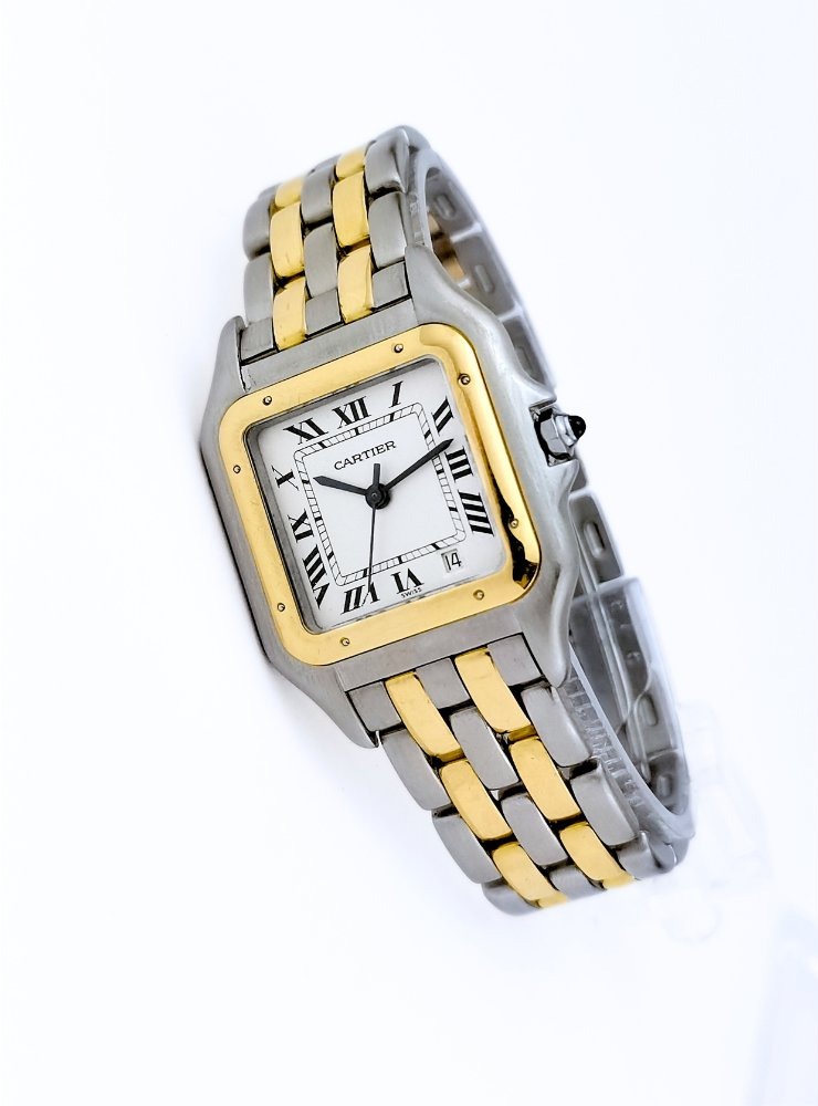 Cartier Watch - Panther - Gold/stainless Steel - Medium (unisex)-photo-2
