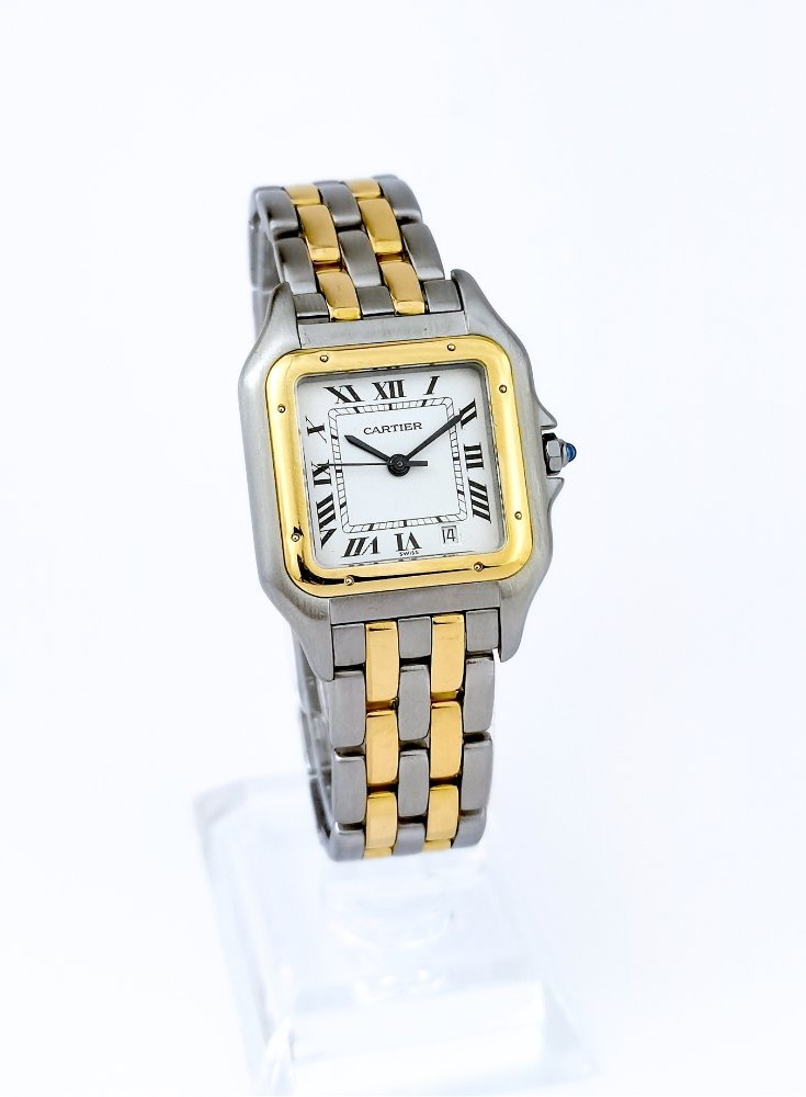 Cartier Watch - Panther - Gold/stainless Steel - Medium (unisex)-photo-3
