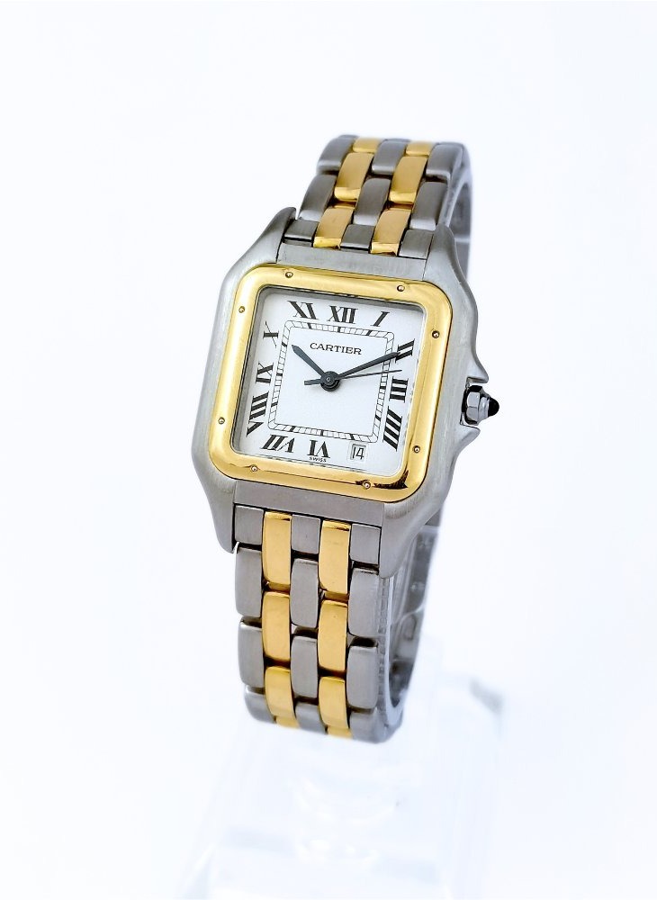 Cartier Watch - Panther - Gold/stainless Steel - Medium (unisex)-photo-4