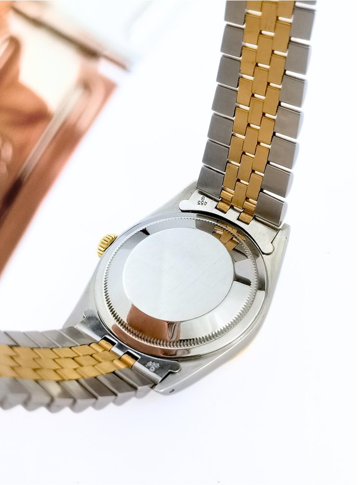 Rolex Watch - Oyster Perpetual Datejust - Gold And Steel - 36 Mm (unisex)-photo-2