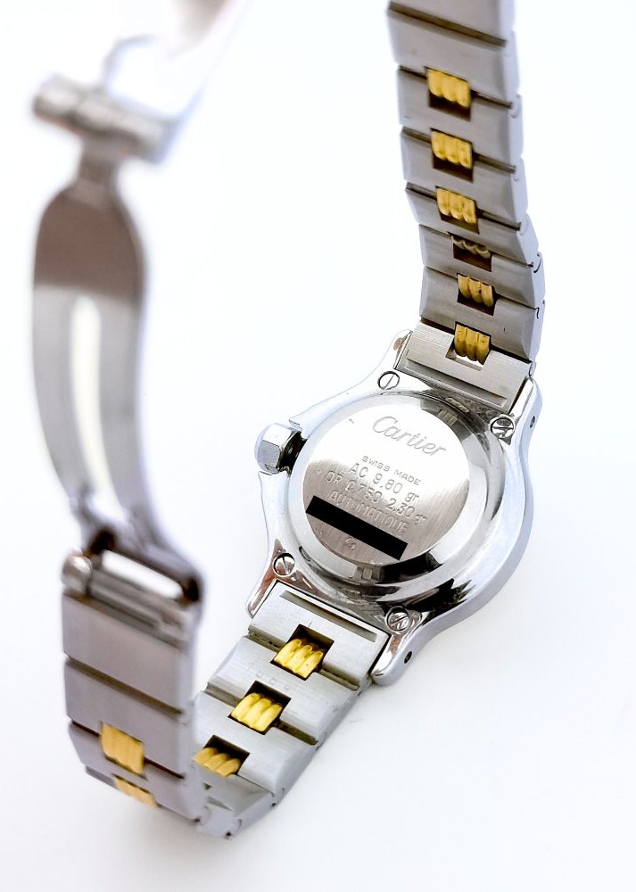 Cartier Watch - Santos Octagonal - Gold And Steel - Automatic - Small Model (women&amp;#039;s)-photo-2