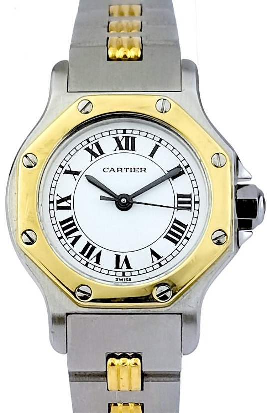 Cartier Watch - Santos Octagonal - Gold And Steel - Automatic - Small Model (women&amp;#039;s)