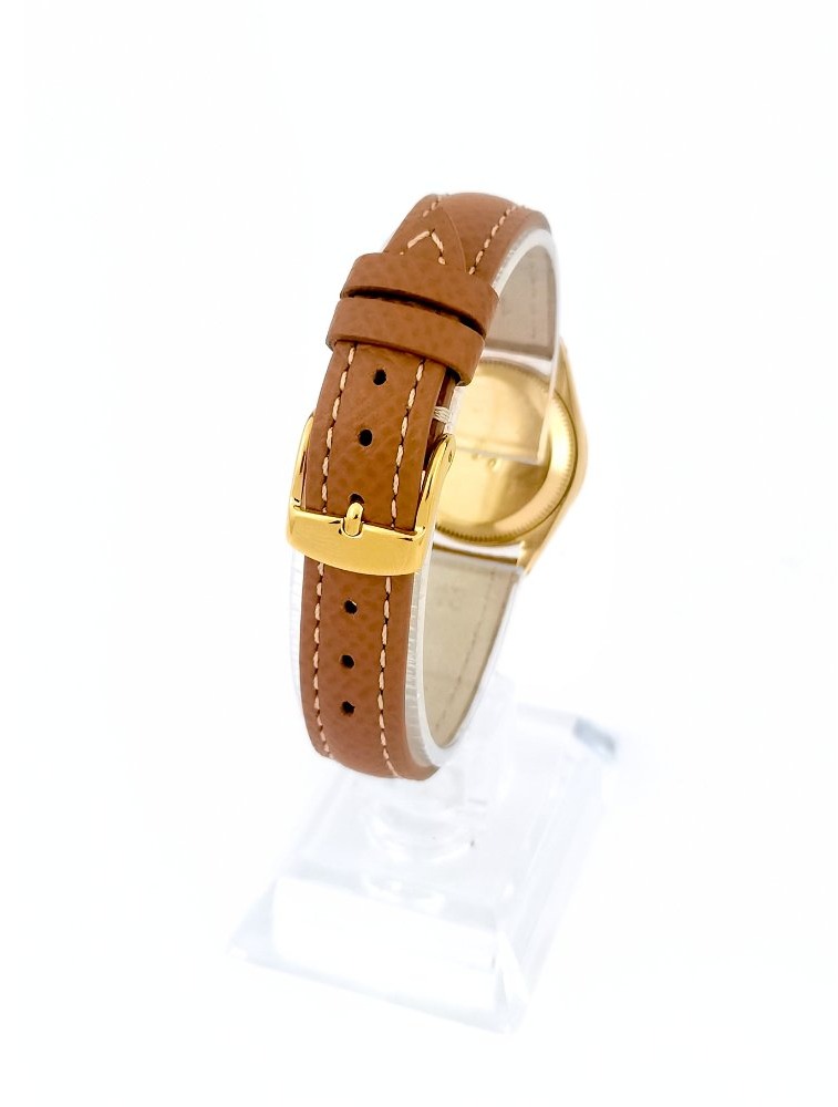 Montre ROLEX - Oyster Perpetual Datejust - Boitier "Florentine" - or jaune - Petit modèle-photo-2