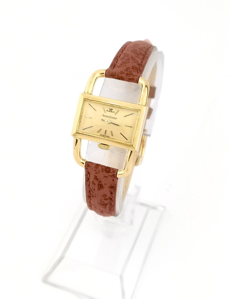 Montre JAEGER-LECOULTRE - Etrier - or jaune - Medium (avec papiers)-photo-3