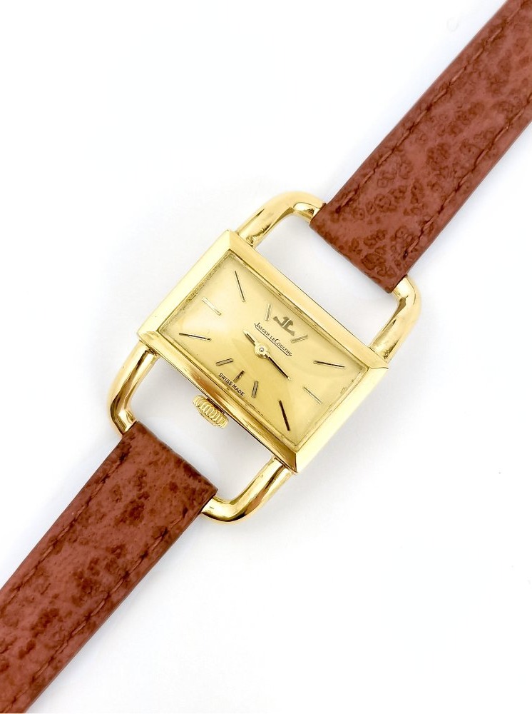 Montre JAEGER-LECOULTRE - Etrier - or jaune - Medium (avec papiers)-photo-3
