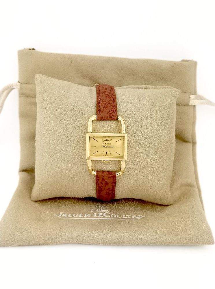 Montre JAEGER-LECOULTRE - Etrier - or jaune - Medium (avec papiers)-photo-6