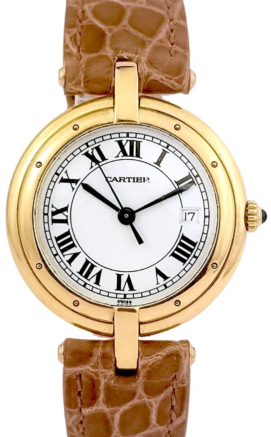 Cartier Watch - Panthère Vendôme - Yellow Gold/leather - Large Model (unisex)
