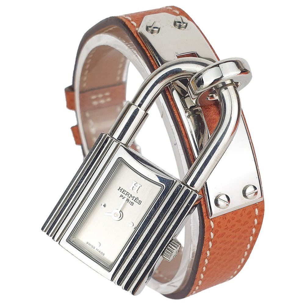 Montre Kelly Hermes En Acier Full Set Etat Neuf
