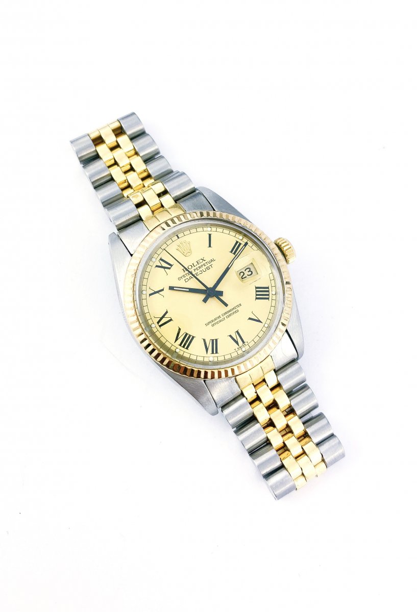Rolex Watch - Oyster Perpetual Datejust 36mm - Ref. 16013 Buckley Dial-photo-4