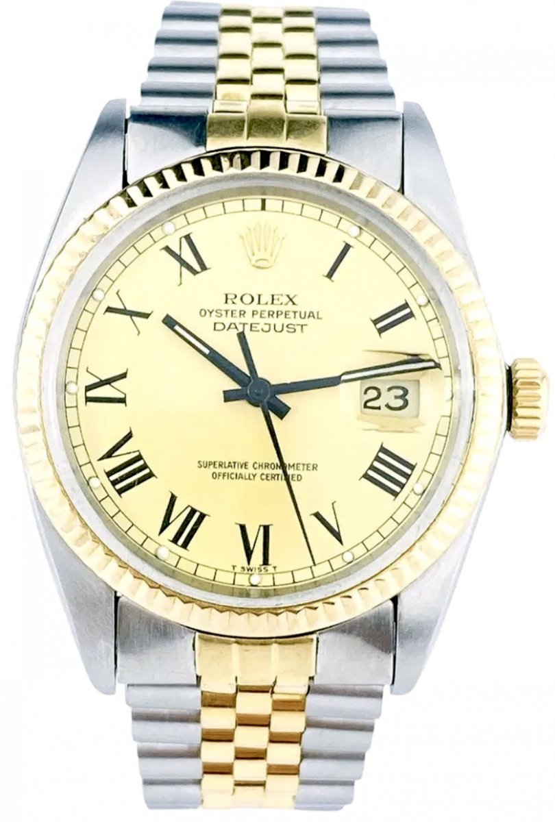 Rolex Watch - Oyster Perpetual Datejust 36mm - Ref. 16013 Buckley Dial