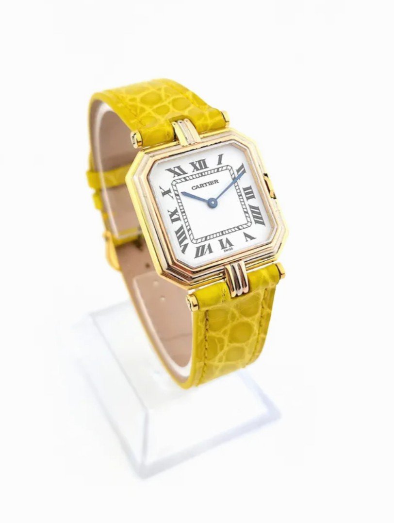 Montre Cartier - Ceinture Trinity - 3 Ors - 27 Mm, Grand Modèle-photo-3