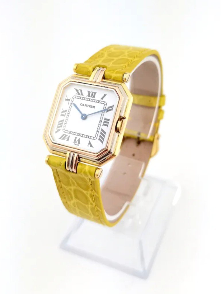 Montre Cartier - Ceinture Trinity - 3 Ors - 27 Mm, Grand Modèle-photo-4