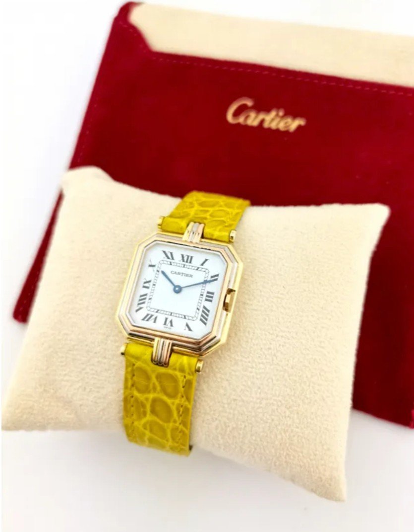 Montre Cartier - Ceinture Trinity - 3 Ors - 27 Mm, Grand Modèle-photo-4