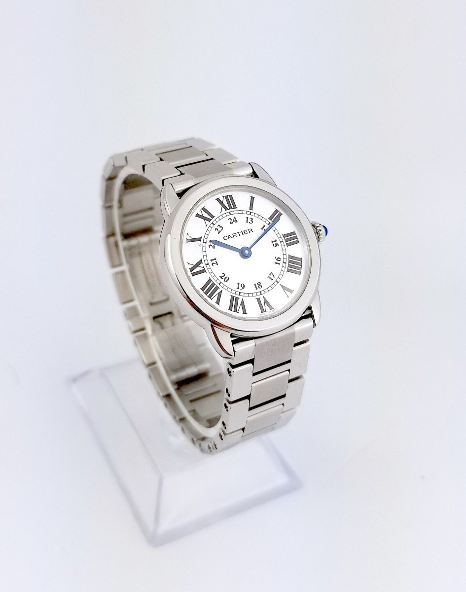 Cartier Watch - Ronde Solo - Steel - 29 Mm.-photo-1
