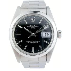 Montre ROLEX - Oyster Perpetual Date - 1500 - Acier - 34 Mm (femme)