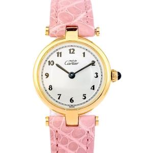 Cartier - Must Vendôme - Cdr Silver Ch. Arabes - Pm 