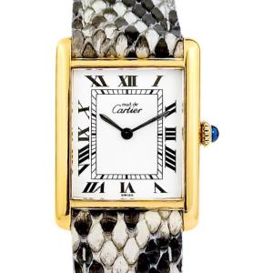 Cartier Watch - Must Tank - Mechanical - 23 Mm (unisex)