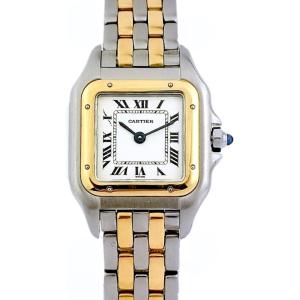 Montre CARTIER - Panthère - or et acier - Petit modèle (femme)