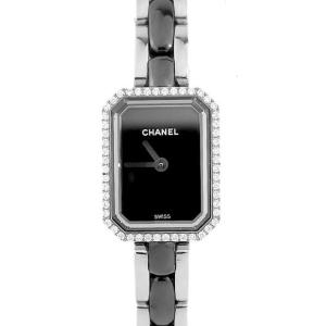 Montre CHANEL - Première Céramique - acier/céramique/diamants - 1 tour (femme)