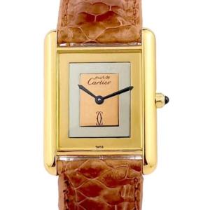 Montre CARTIER - Must Tank - cadran Trinity - 23 mm