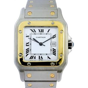 Cartier Watch - Santos Carrée - Gold/steel - Automatic - Large Vintage Model (unisex)