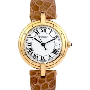 Cartier Watch - Panthère Vendôme - Yellow Gold/leather - Large Model (unisex)