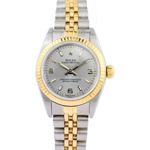 Rolex Watch - Oyster Perpetual - Gold/steel - Full Set (women's)