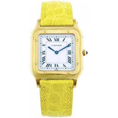 Montre Cartier Santos Dumont - Ultra-plate - Or Jaune - Unisexe