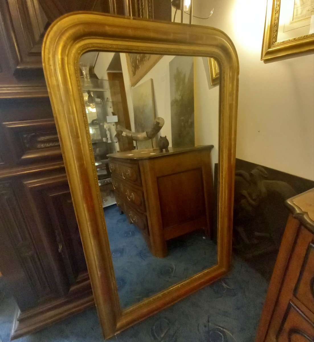 19th Century Louis-philippe Style Mirror