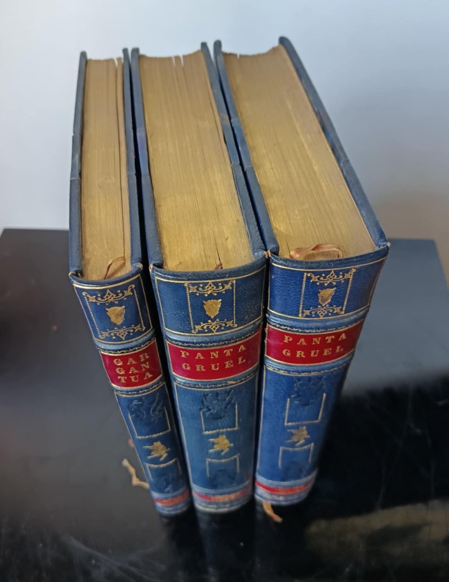  François Rabelais. Works: Gargantua / Pantagruel. Woodcut Illustrations By Lucien Boucher -photo-2