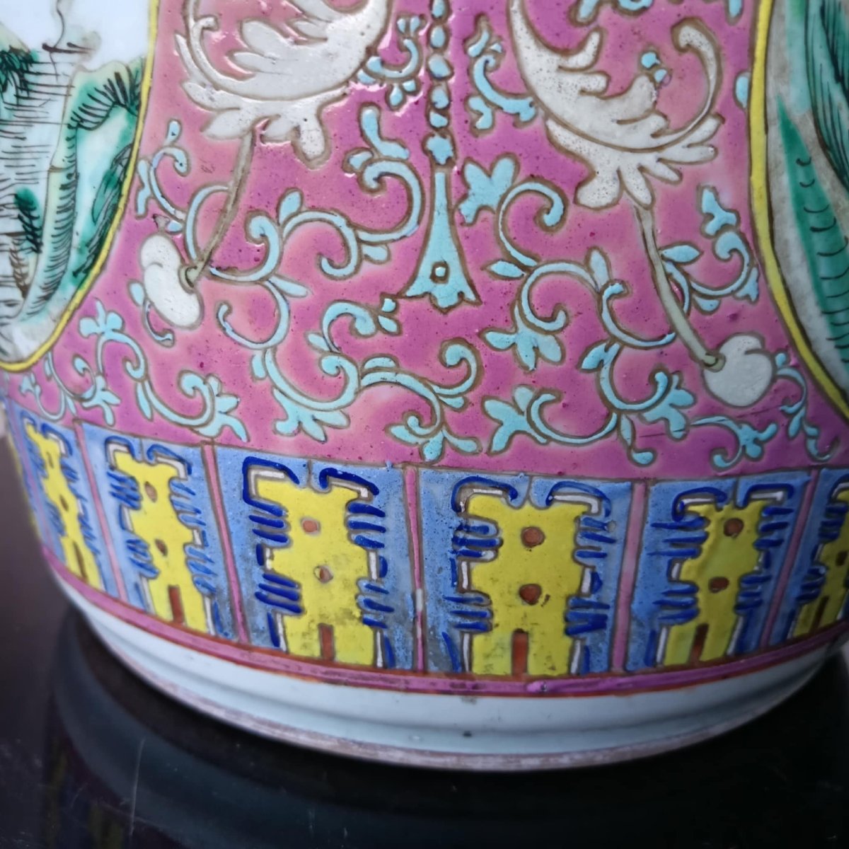 Aquarium en Porcelaine, Chine XIXe-photo-4