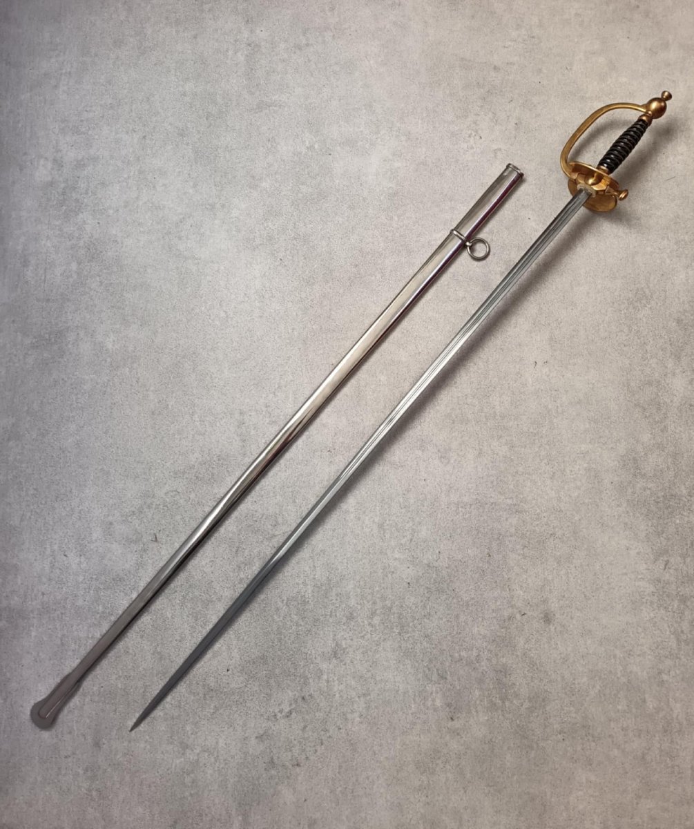 Epée de cérémonie du corps médical. Joint Exemplaire Nominatif Livre "La Légion d'Honneur" 1956-photo-4