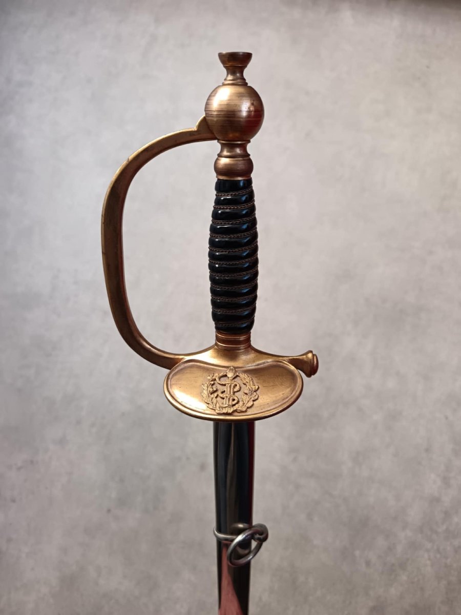 Epée de cérémonie du corps médical. Joint Exemplaire Nominatif Livre "La Légion d'Honneur" 1956-photo-1