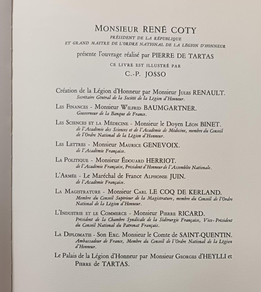 Epée de cérémonie du corps médical. Joint Exemplaire Nominatif Livre "La Légion d'Honneur" 1956-photo-5