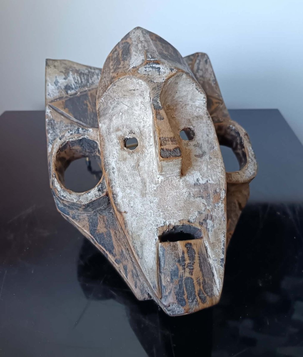 Masque de type Pongdudu, peuple Boa, République Démocratique Congo-photo-2