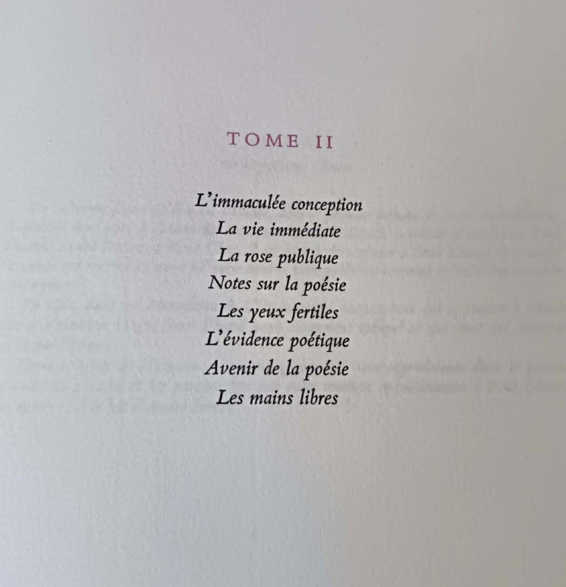 Paul Eluard : ‎Œuvre poétique. Club de l'Honnête Homme 1986, Reliure Basane Violine / Emboitage-photo-3