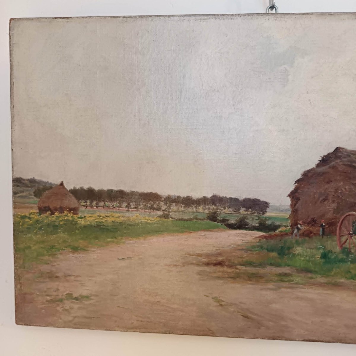  Armand Arsène Mannoury  “farm In The Iverny Area, In Seine-et-marne” Oil On Canvas-photo-3