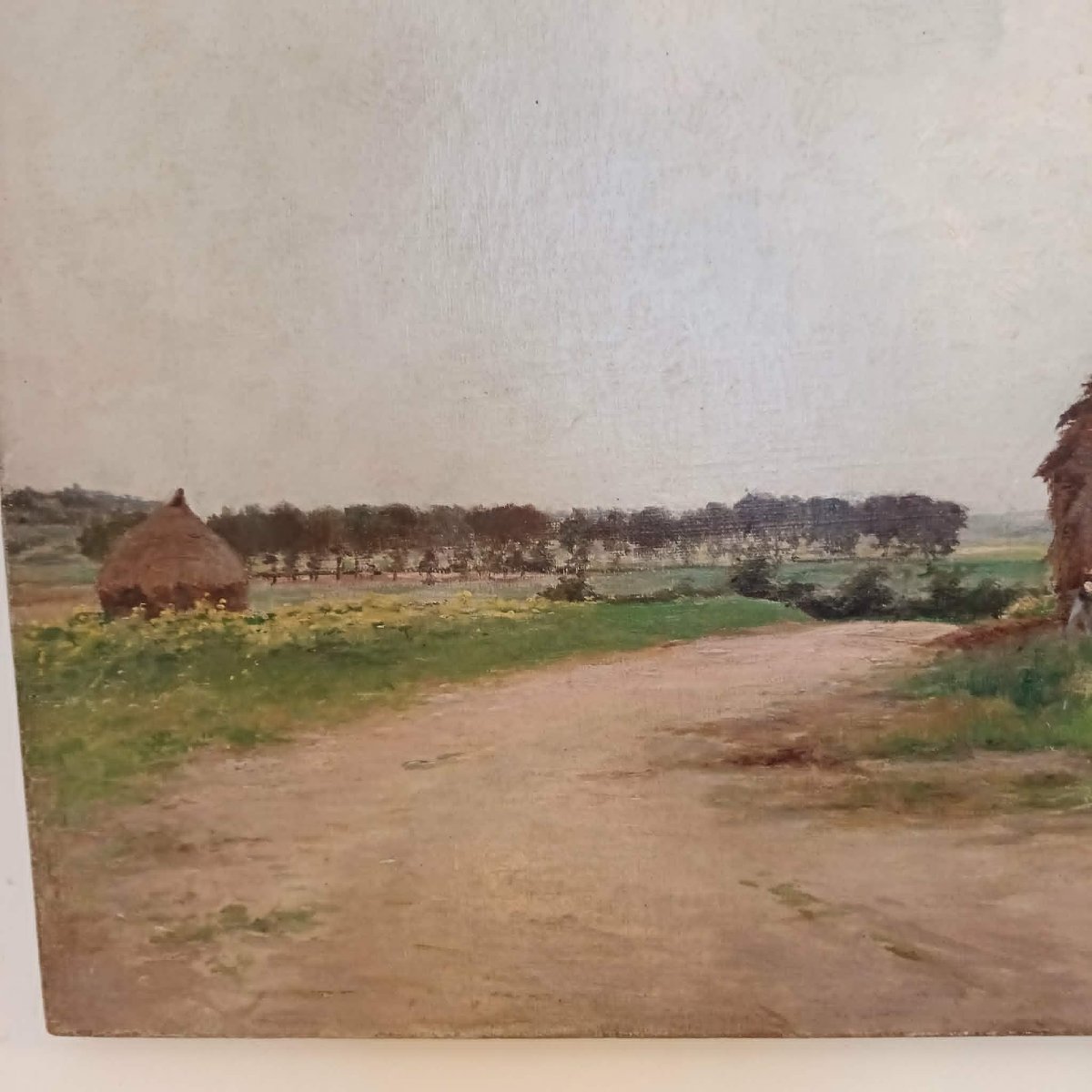  Armand Arsène Mannoury  “farm In The Iverny Area, In Seine-et-marne” Oil On Canvas-photo-3