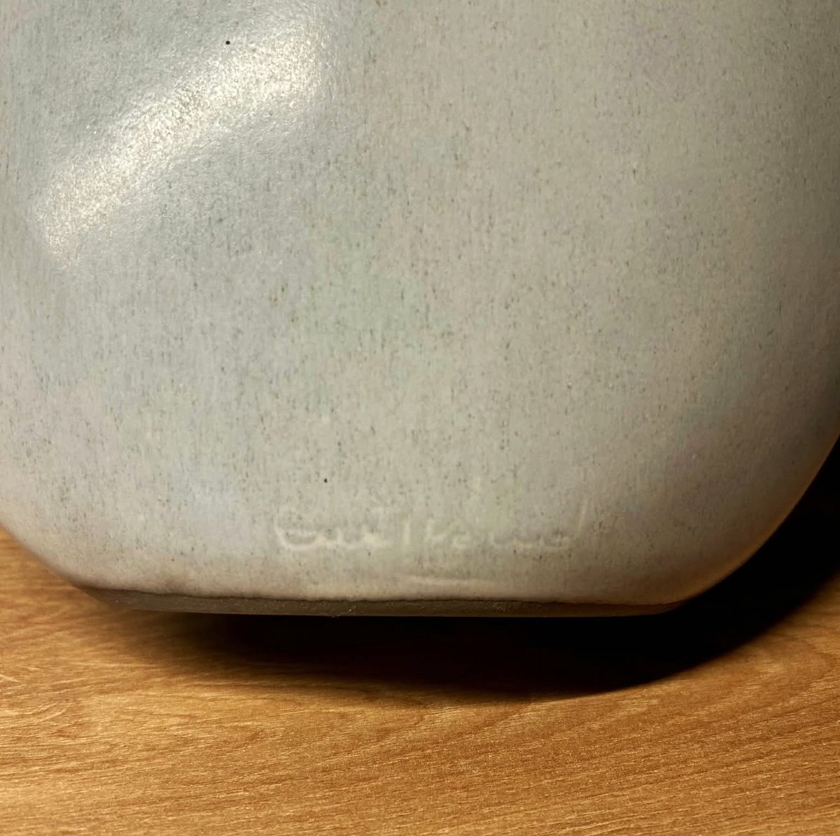 Jacques et Danièle Ruelland : "Lentille" Vase Céramique -photo-4
