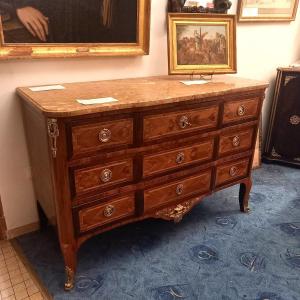 Commode Transition Period Stamped Nicolas Petit (received Master In 1761)