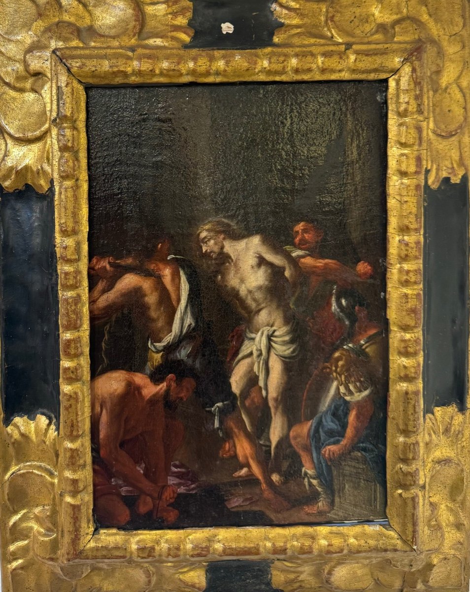 Belle Huile Italienne Du Cercle De Corrado Giaquinto.