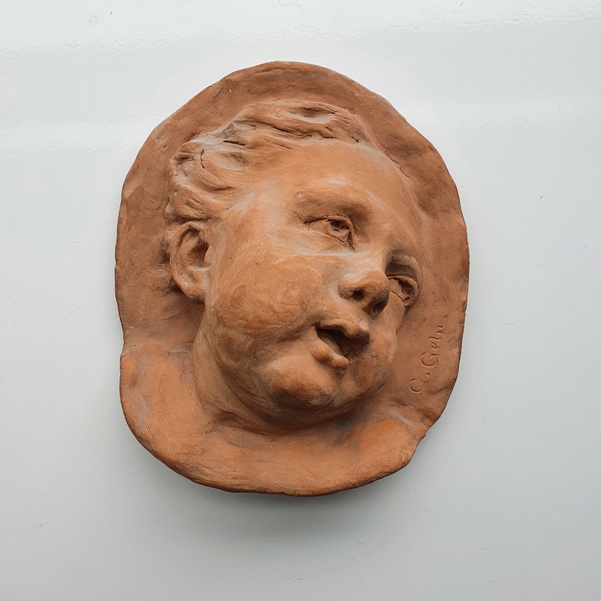 Étude Des Enfants En Terre Cuite, France, XXe-photo-2