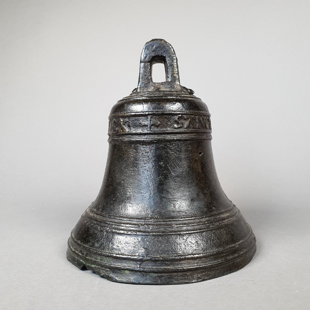 Une Cloche En Bronze, Avec l'Inscription ; +sancte Jacobe, XVIème-photo-2