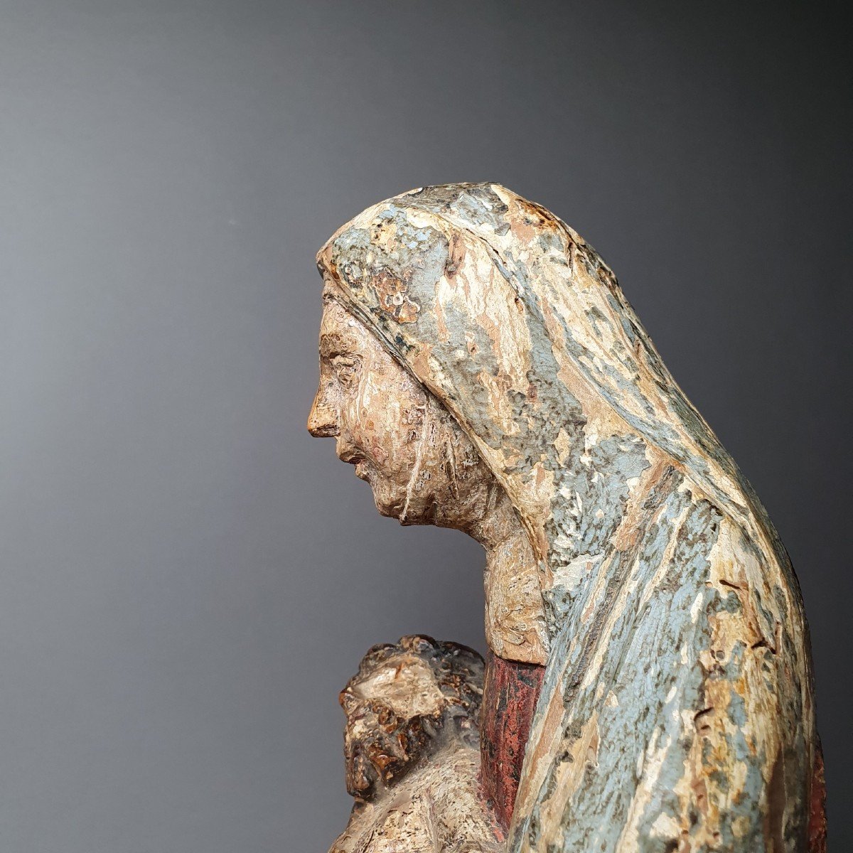 Pietà, Rhénanie Vers 1330.-photo-3