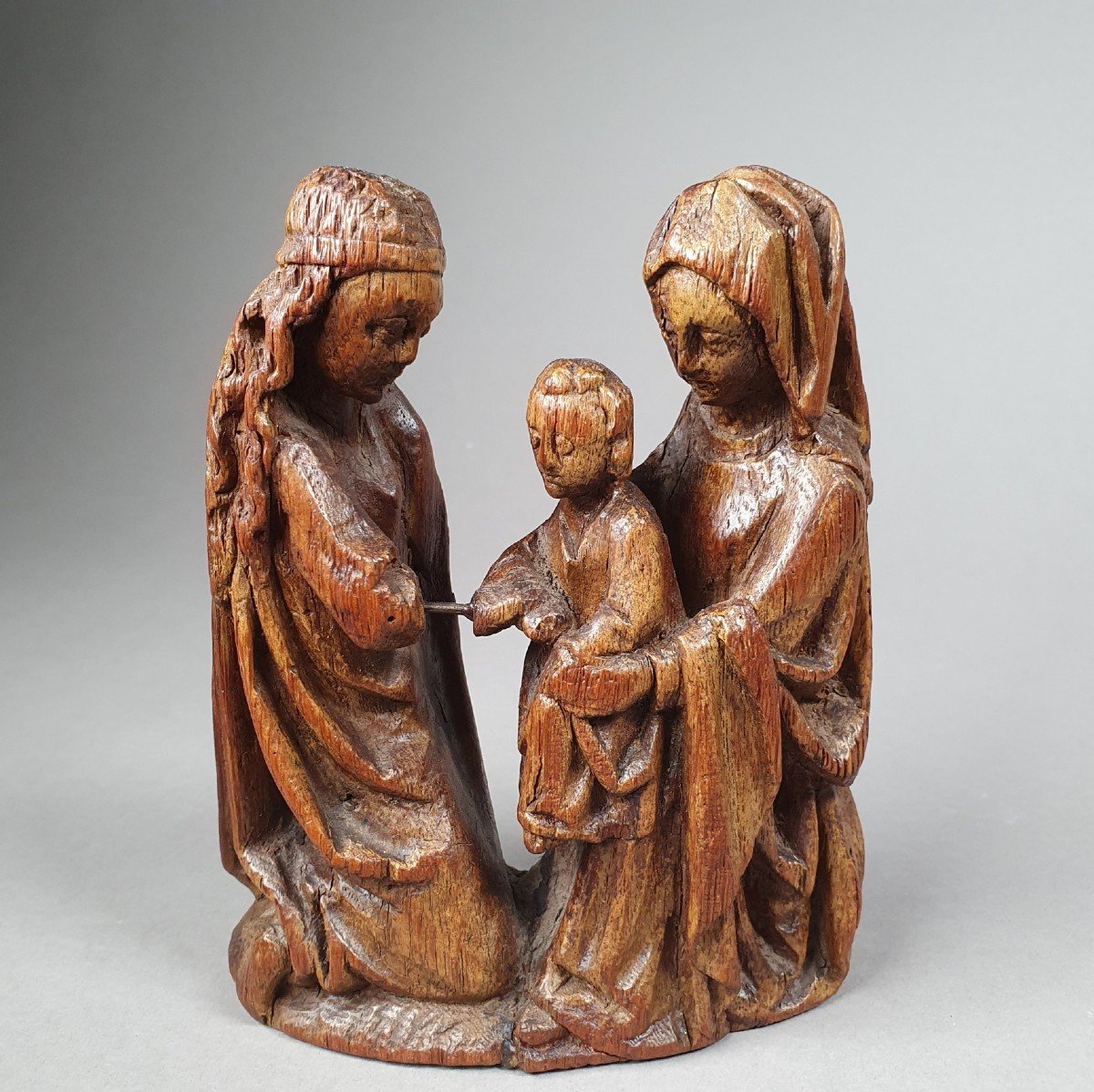 Mary And Anne With The Child Jesus, XVth