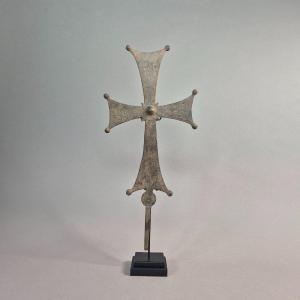 Croix Processionnelle Byzantine, XVII-xviii Siècle