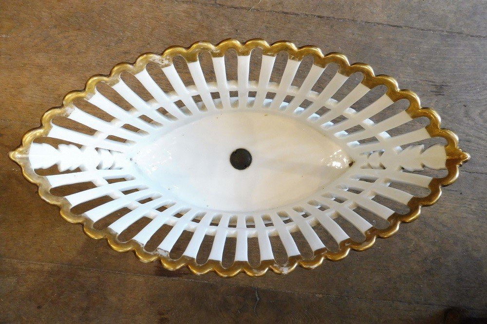 Openwork Cup In Paris  Porcelain , Circa  1820 -photo-3